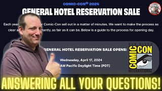 2024 SDCC GENERAL HOTEL SALES  How to get the Hotel You Want [upl. by Ylliw185]