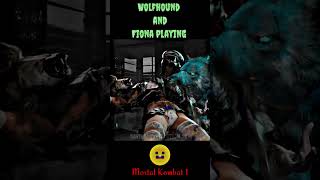 Wolfhound And Fiona shorts youtubeshorts mortalkombatmobile gameplay animation [upl. by Airdnaxela]