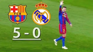 Barcelona vs Real Madrid 50 [upl. by Elgna]