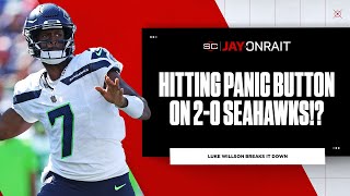 Willson still ‘hitting panic button’ on Seahawks despite 20 start  Jay On SC [upl. by Jenda]