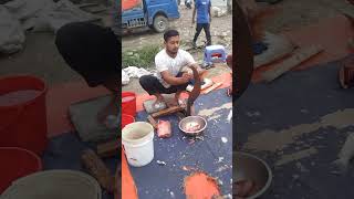 Nice big bricket fish fishpreparation fishcuting fishcooking fish fishcuttingskill [upl. by Miquela]