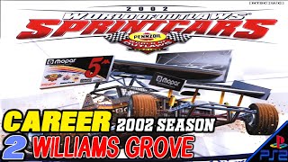 World Of Outlaws Sprint Cars 2002  CAREER  2002  2  Williams Grove 111724 16th [upl. by Kalam]