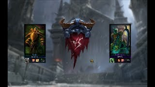 League of Legends Showdown 1v1 1 Swain vs Fiddlesticks LoL by DPoR [upl. by Sinnel]