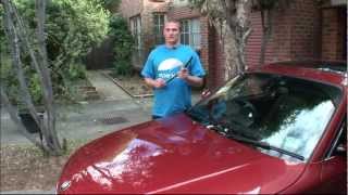 Wipertech TrueFit Aeroflex  How to install Pinch Tab wiper blades [upl. by Meuse]