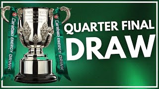 LIVE CARABAO CUP QUARTER FINAL DRAW  WHO WILL WEST HAM GET  NEWCASTLE UTD [upl. by Ahsinuq]