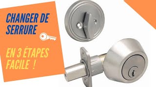 Comment installer une serrure de porte [upl. by Atiras]