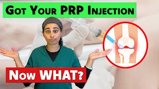 What to do AFTER Your Platelet Rich Plasma PRP Injection  Watch This [upl. by Madra]