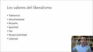 ¿Qué es el liberalismo [upl. by Uehttam]