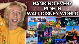 RANKING EVERY RIDE IN WALT DISNEY WORLD 🏰🎢🎠 with Nicky Marra [upl. by Festus]