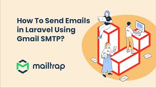 Send Email in Laravel Using Gmail SMTP  Mailtrap Tutorial [upl. by Hada471]