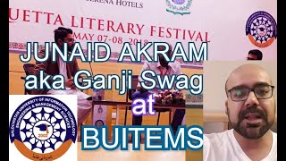 Junaid Akram Comedy  BUITEMS University Quetta  QLF 2018 [upl. by Ahtelrac]