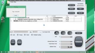 Program EPOS do obslugi sprzedazy w sklepie na kody kreskowe software [upl. by Pooi]