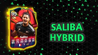 Saliba Hybrid SBC Solution  99 Best Xi Saliba  MadFUT 24 [upl. by Risteau59]