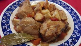 Pollo en Salsa con Verduras [upl. by Natalina323]