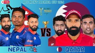 NEPAL VS QATAR ACC MENS PREMIER CUP 2024  LIVE SCORE AND COMMENTARY  LIVE MATCH TODAY [upl. by Bettye754]