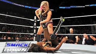 Naomi vs Natalya SmackDown February 26 2015 [upl. by Georgiana]