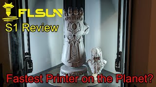 Unboxing Printing amp Review Of The Lightningfast Flsun S1 3d Printer [upl. by Enelym967]