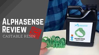 Alphasense Castable Resin Review [upl. by Ahsiaa481]