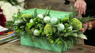 DIY quotGreen With Envyquot Floral Arrangement [upl. by Coh]