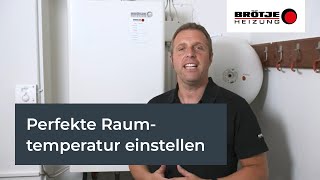 Der Komfortsollwert – Energiesparen mit BRÖTJE [upl. by Faunia]