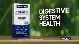 Bioglan Platinum Probiotics  Digestion  15 sec [upl. by Eelsel294]