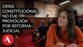 Desacato a suspensiones judiciales es correcto porque son ilegales Vanessa Romero [upl. by Golanka]