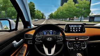 HYUNDAI SANTA FÉ 20T 2019 l City Car Driving citycardrivinghyundaisantafe [upl. by Saberhagen]