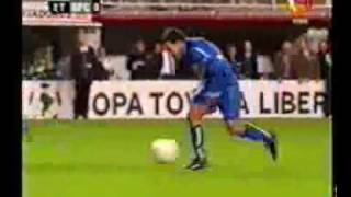 Gol de Tevez a Sporting Cristal Boca 2Sporting 1 12052004 [upl. by Noloc]