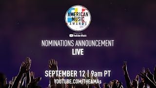 2018 American Music Awards Nominations Announcement [upl. by Araiet]