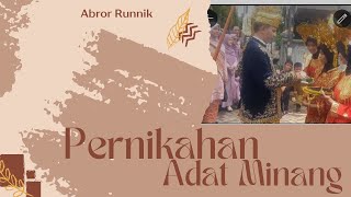 PERNIKAHAN SAHABAT  ADAT MINANG [upl. by Reffinej316]