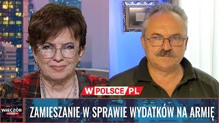 ZAMIESZANIE W SPRAWIE WYDATKÓW NA ARMIĘ  Marek Jakubiak WieczórWPolsce 040724 [upl. by Post]