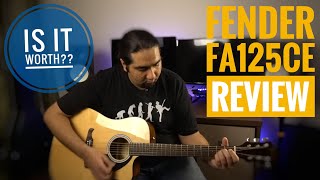 The Best Budget Fender Semi acoustic guitarFender FA125ce  Is It Worth the price [upl. by Nivrem]