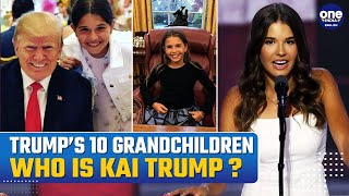 Meet Kai Trump Donald Trumps Eldest Granddaughter Takes the Stage at RNC 2024 Watch [upl. by Barbey]