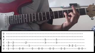 Ghost  Cirice  Guitar Lesson Rhythm and Solo [upl. by Aneeb779]