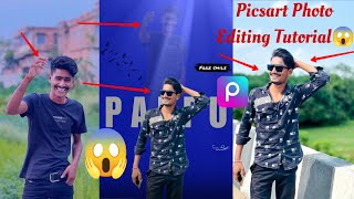 Picsart Photo Editing Tutorial  How To Editing In Picsart App  srretouching [upl. by Aitselec]