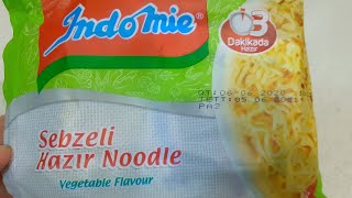 👉 BİM EN UCUZ NOODLE DENEDİM😅 3 Dakikada Hazır  İndomie Sebzeli hazır NOODLE Yapımı [upl. by Alexis89]