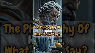 The Philosophy Of Hippias What Did He Say [upl. by Uda690]