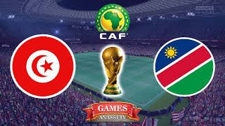 Tunisia vs Namibia  World Cup 2026 African Qualifiers  eFootball PES Gameplay PC HD [upl. by Ydahs]