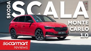 Skoda Scala Monte Carlo 10  Sgcarmart Reviews [upl. by Naenaj962]