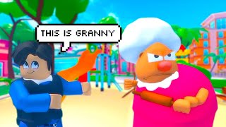 Nightmare At Grandmas House Roblox Story [upl. by Photima]