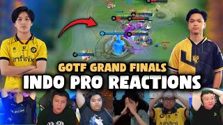 INDO PRO AND STREAMERS REACTION TO APBREN DEFEATING ONIC IN GOTF GRAND FINALS😮 [upl. by Sarina]