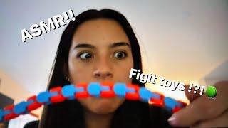 ASMR figit toys New cameramic sister talking on side lol [upl. by Andriana]