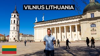 First Impressions of VILNIUS LITHUANIA 🇱🇹  A Tour of the City [upl. by Neelya463]