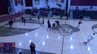 Clymer Central High School vs Maple Grove High School Mens JV Basketball [upl. by Anuhsal]