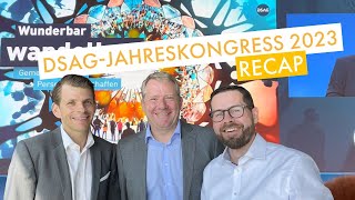 DSAGJahreskongress 2023 Recap [upl. by Cappella]