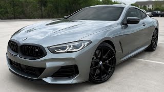 2023 BMW M850i Coupe Walkaround Visual Review  Exhaust Sound amp Launch Control [upl. by Dorene]