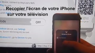 Recopier lécran de son iPhone sur sa télévision [upl. by Map]