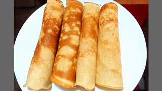 SOFT THIN PANCAKES RECIPE how to make vanilla pancakes Thin delicious pancakes [upl. by Iney]