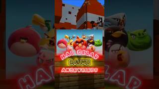 Hal Gelap Game Angry Birds Minecraft shortsfeed angrybirds [upl. by Luisa864]