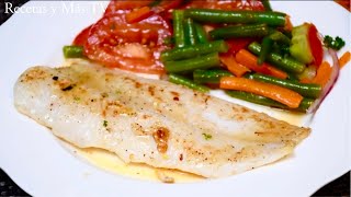 Receta Económica y Deliciosa con Filete de Pescado Súper Fácil de Hacer [upl. by Okir124]